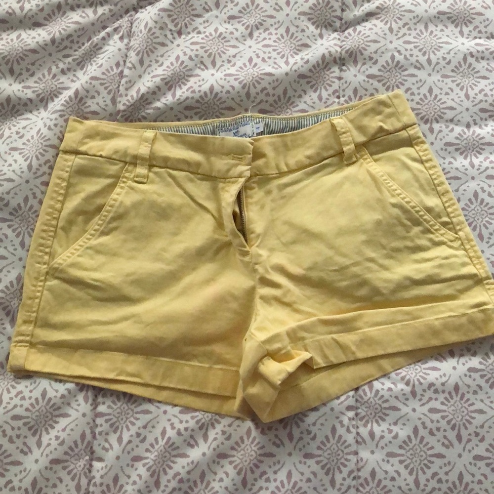 Southern tide, yellow shorts, size 4